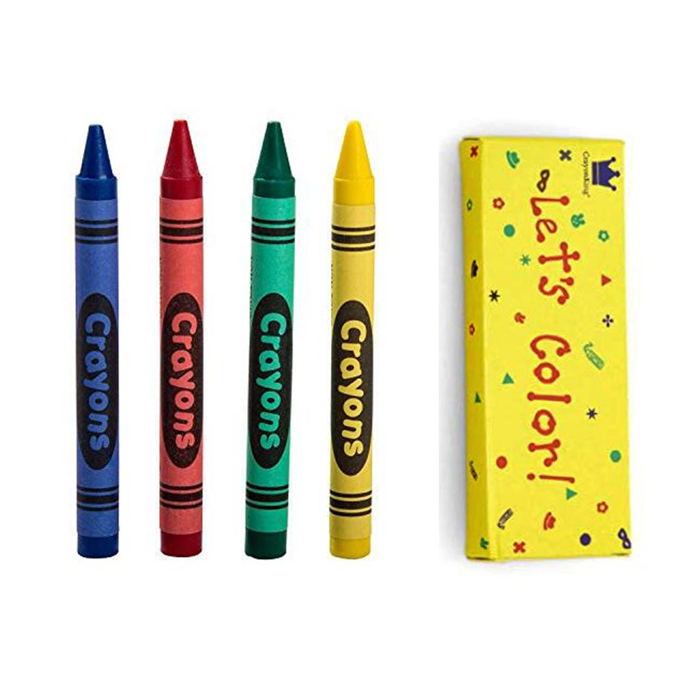 4 Pack of Crayons With Custom Box