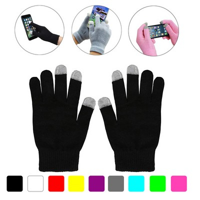 Knitted Texting Gloves for Winter