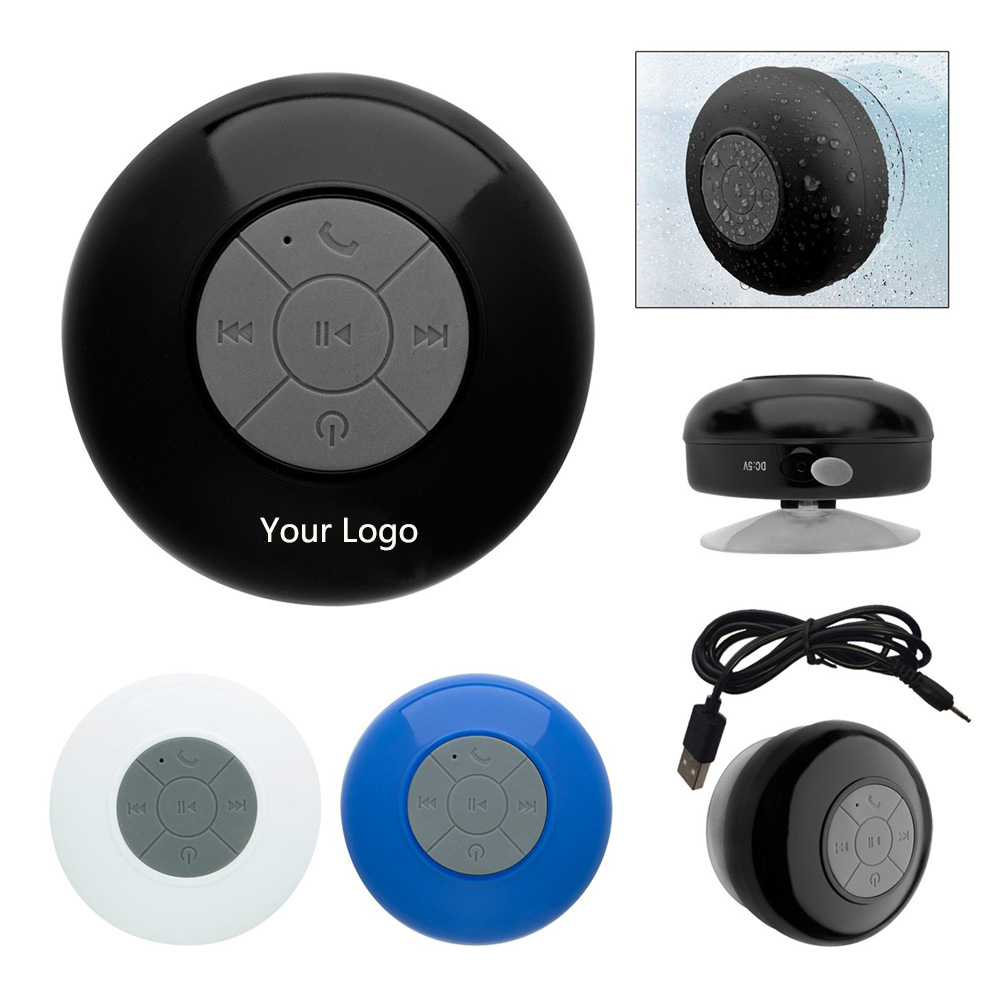 Waterproof Wireless Speaker with Sucker