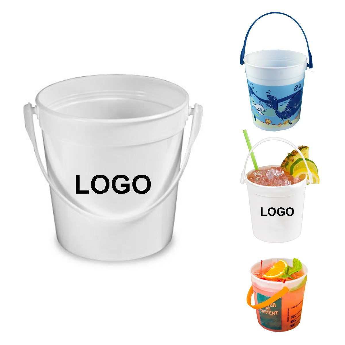32 oz Bucket with Handle