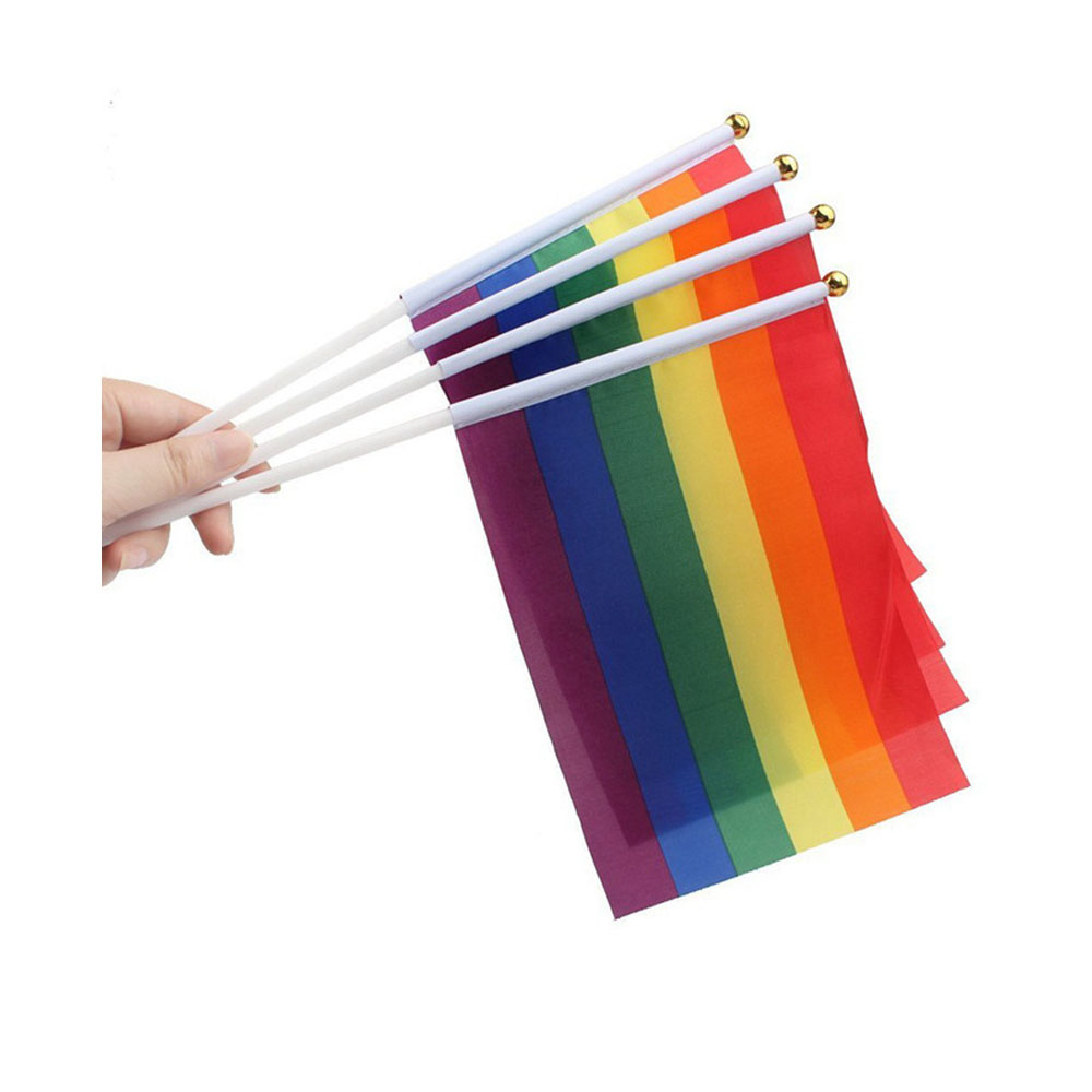 Hand Wave Stick Flag
